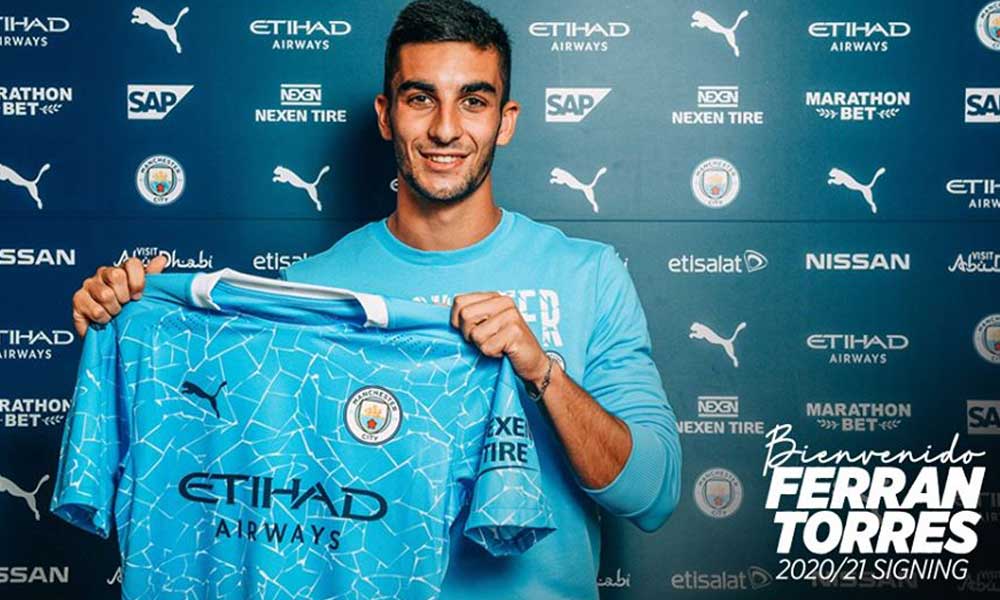 مانشستر سيتي يتعاقد مع فيران توريس جناح فالنسيا