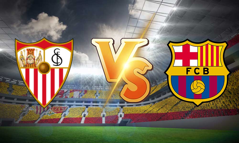 أهداف مباراة برشلونة و اشبيلية بث مباشر بتاريخ 03-03-2021 كأس ملك إسبانيا