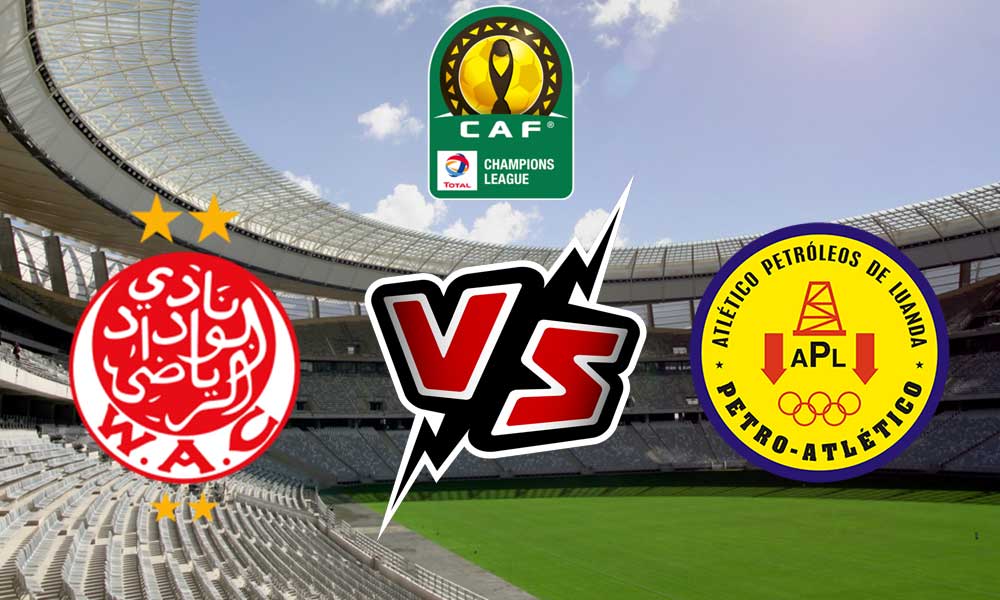 مشاهدة مباراة الوداد الرياضي و بيترو أتلتيكو بث مباشر بتاريخ 10-04-2021 دوري أبطال أفريقيا
