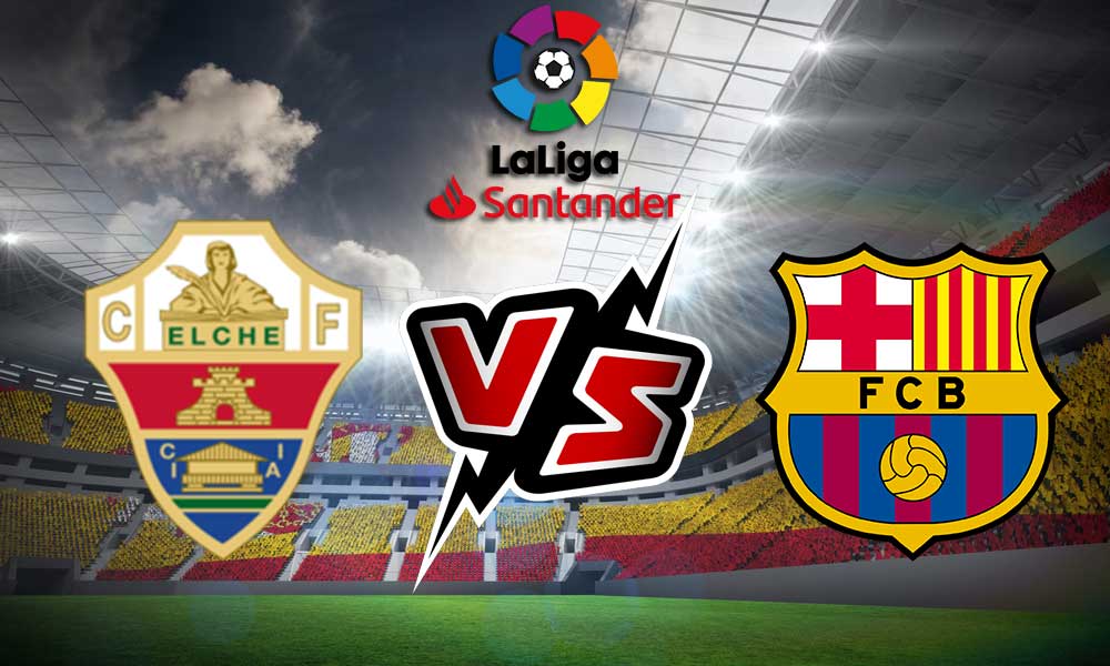 أهداف مباراة برشلونة و إلتشي بث مباشر بتاريخ 24-02-2021 الدوري الاسباني