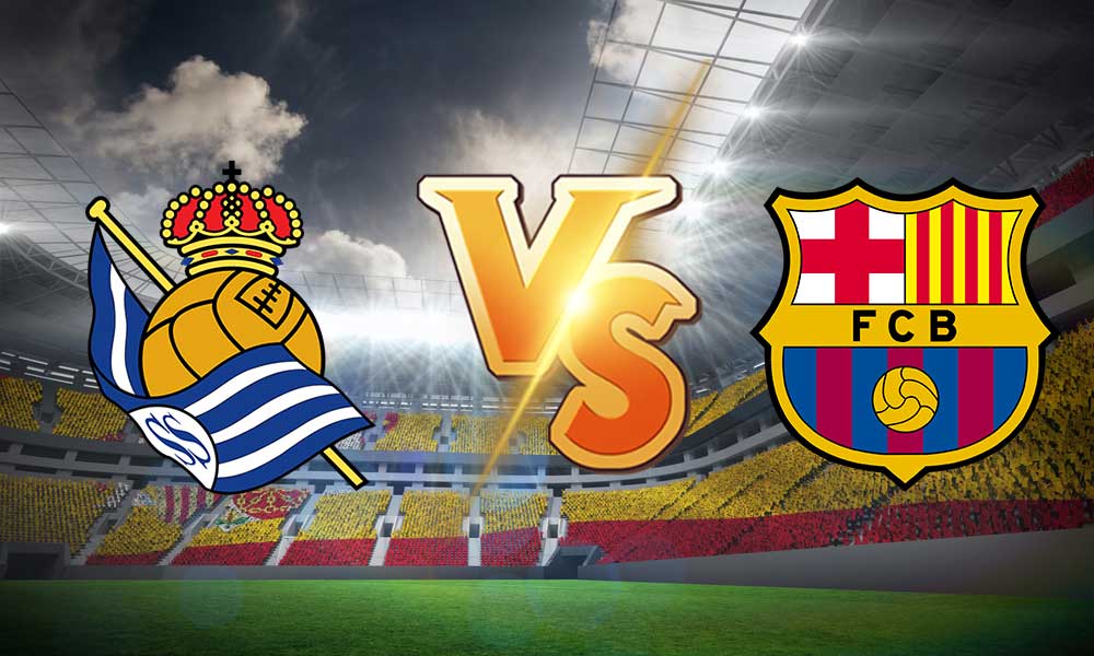 أهداف مباراة برشلونة و ريال سوسيداد بث مباشر بتاريخ 21-03-2021 الدوري الاسباني