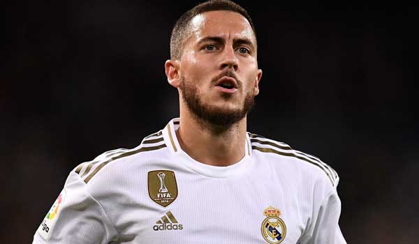 تأكد مشاركة إيدن هازارد في مباراة فريقه ريال مدريد ضد تشيلسي في دوري الأبطال