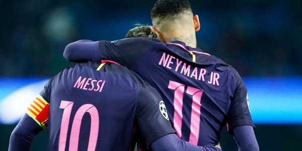 تقديم ميسي على طريقة نيمار في باريس سان جيرمان