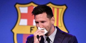 هكذا ودع ميسي برشلونة..