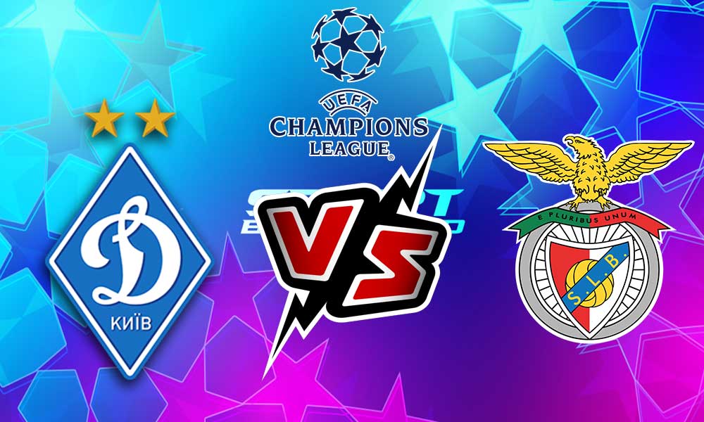 مشاهدة مباراة دينامو كييف و بنفيكا بث مباشر Dynamo Kyiv vs Benfica