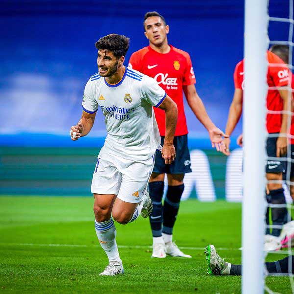 هاتريك أسينسيو يقود ريال مدريد للفوز على مايوركا