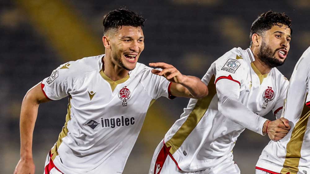 الوداد يسحق هارتس بسداسية و يتأهل لمجموعات دوري أبطال إفريقيا
