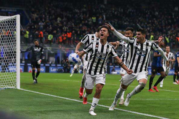 ديبالا يقود يوفنتوس لتعادل قاتل أمام انتر ميلان في كلاسيكو إيطاليا