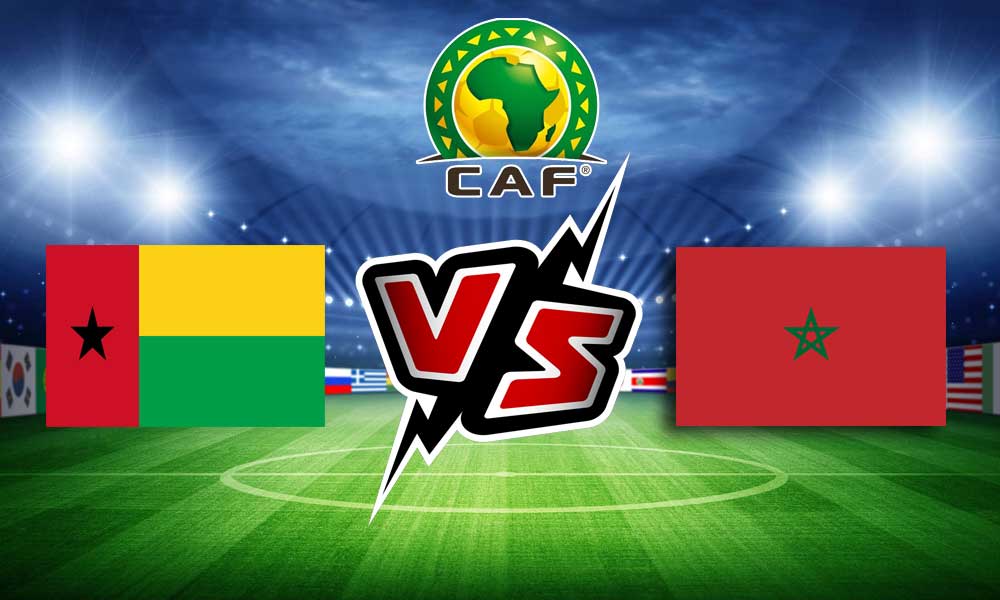 مشاهدة مباراة غينيا بيساو و المغرب بث مباشر Guinea-Bissau vs Morocco