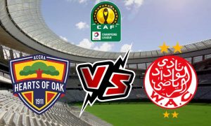 مشاهدة مباراة هيرتس أوف أواك و الوداد الرياضي بث مباشر Hearts of Oak vs Wydad Casablanca