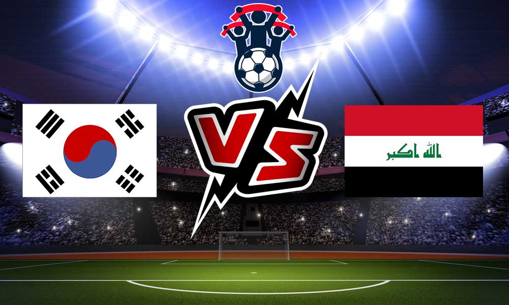 مشاهدة مباراة العراق و كوريا الجنوبية بث مباشر Iraq vs Korea Republic