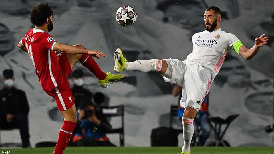 بنزيما يهدد عرش صلاح أوروبيا