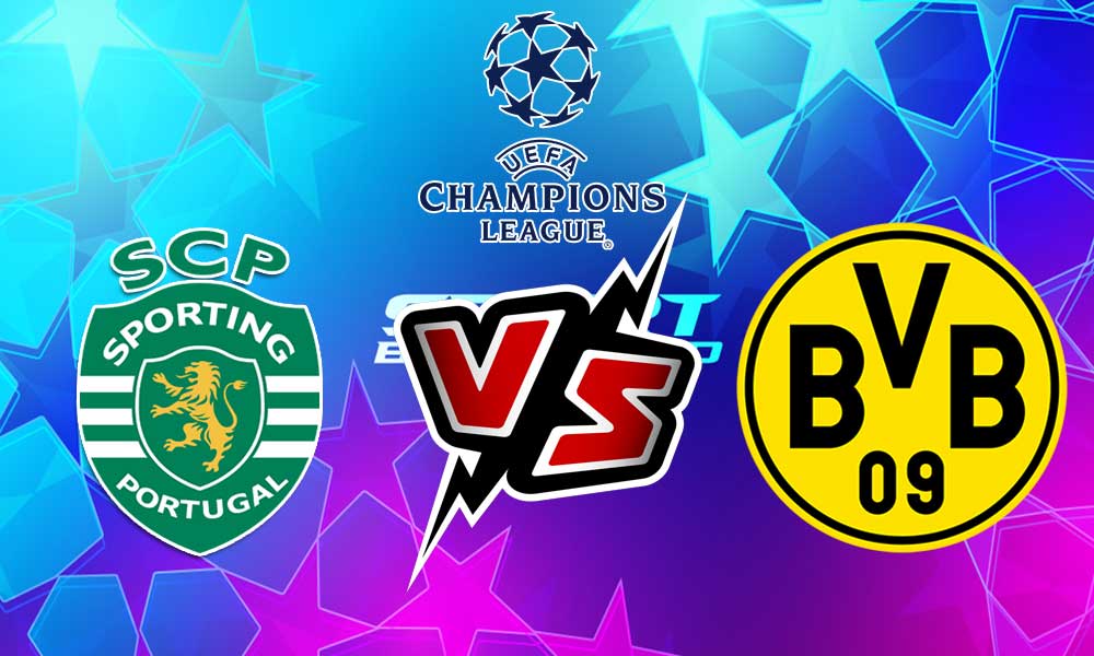 مشاهدة مباراة سبورتينج لشبونة و بوروسيا دورتموند بث مباشر Sporting CP vs Borussia Dortmund