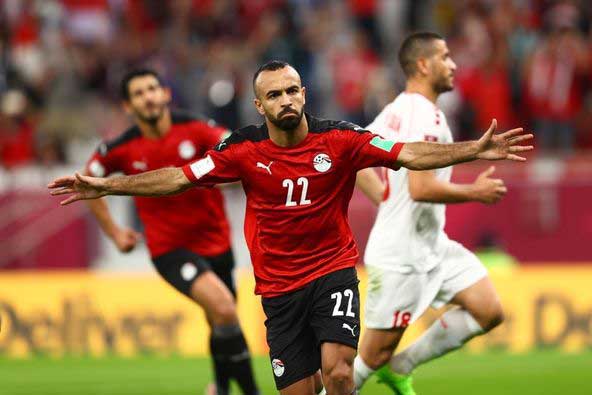مصر يستهل مشواره في كأس العرب بالفوز على لبنان بهدف أفشة