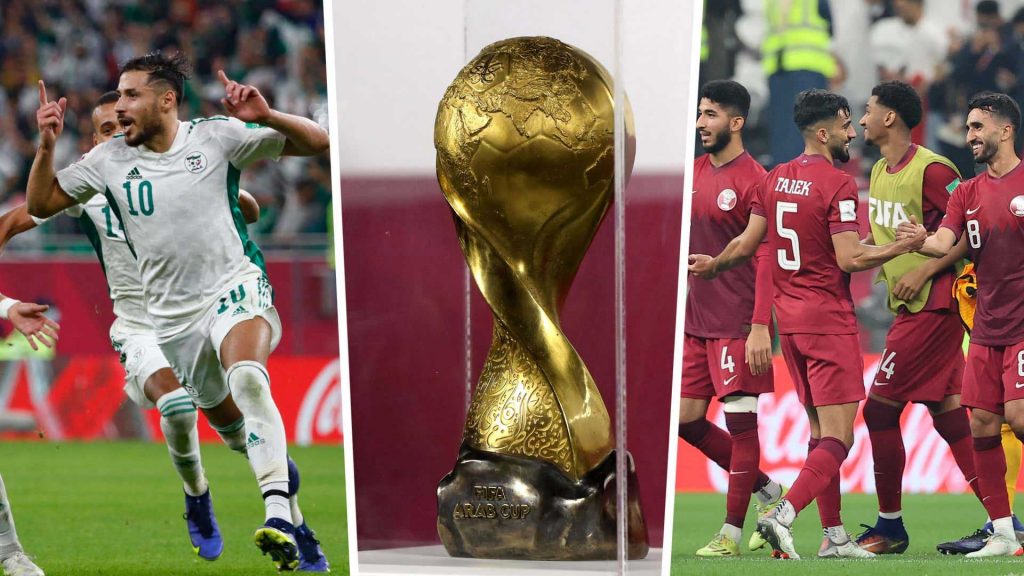 موعد الجزائر و قطر القادمة في نصف نهائي كأس العرب و القنوات الناقلة