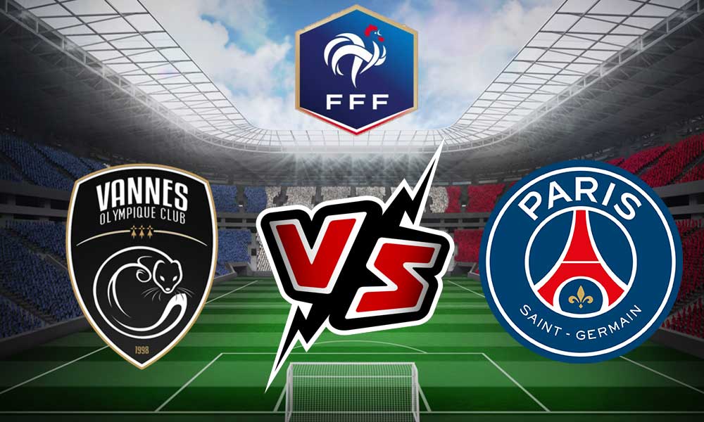مشاهدة مباراة فان و باريس سان جيرمان بث مباشر 03-01-2022 Vannes vs PSG