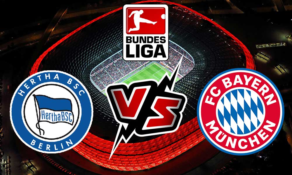 مشاهدة مباراة هيرتا برلين و بايرن ميونيخ بث مباشر 23-01-2022 Hertha BSC vs Bayern München