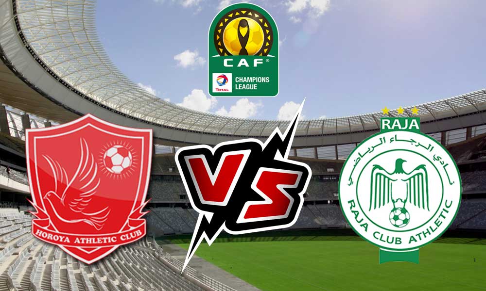 مشاهدة مباراة الرجاء الرياضي و حوريا بث مباشر 25-02-2022 Raja Casablanca vs Horoya