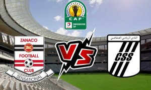 مشاهدة مباراة النادي الصفاقسي و زاناكو بث مباشر 13-02-2022 CS Sfaxien vs Zanaco