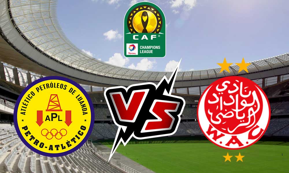 مشاهدة مباراة الوداد الرياضي و بيترو أتلتيكو بث مباشر 19-02-2022 Petro de Luanda vs Wydad Casablanca