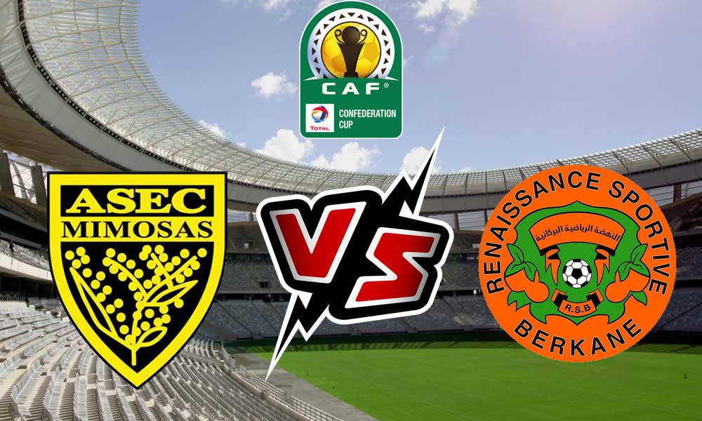 مشاهدة مباراة نهضة بركان و أسيك ميموزا بث مباشر 20-02-2022 ASEC Mimosas vs RSB Berkane