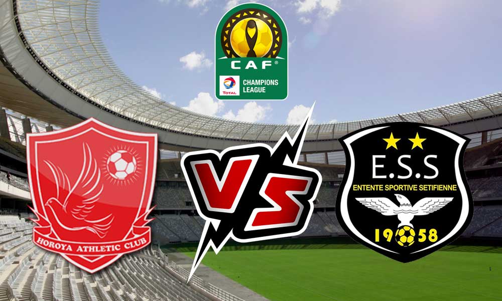 مشاهدة مباراة وفاق رياضي سطيف و حوريا بث مباشر 12-02-2022 Horoya vs ES Sétif