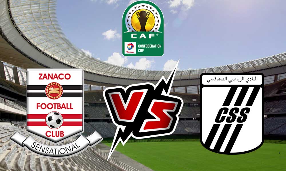 مشاهدة مباراة النادي الصفاقسي و زاناكو بث مباشر 20-03-2022 Zanaco vs CS Sfaxien