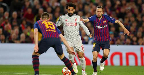 محمد صلاح بديل هالاند في برشلونة