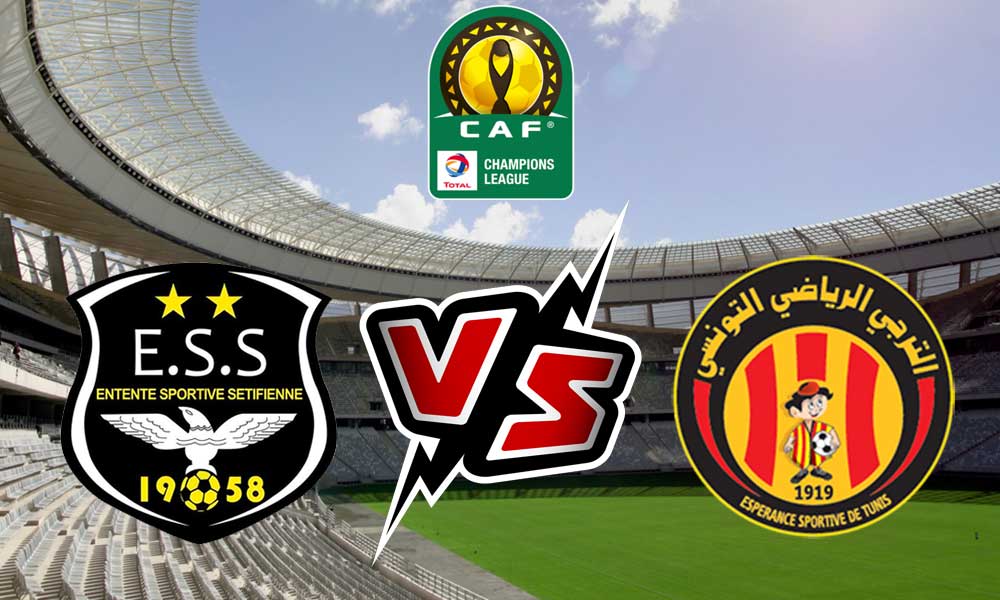 مشاهدة مباراة الترجي الرياضي و وفاق رياضي سطيف بث مباشر 22-04-2022 ES Tunis vs ES Sétif