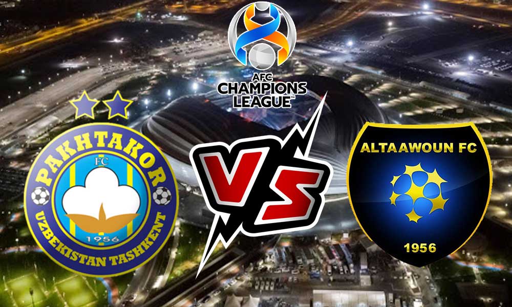 مشاهدة مباراة التعاون و باختاكور بث مباشر 10-04-2022 Al Taawon vs Pakhtakor