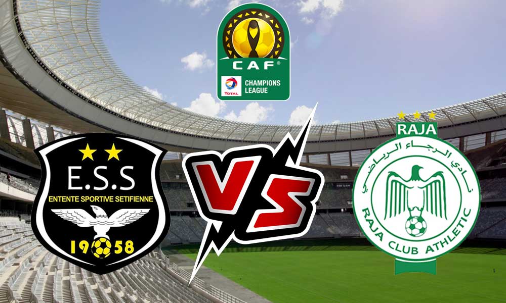 مشاهدة مباراة الرجاء الرياضي و وفاق رياضي سطيف بث مباشر 03-04-2022 Raja Casablanca vs ES Sétif