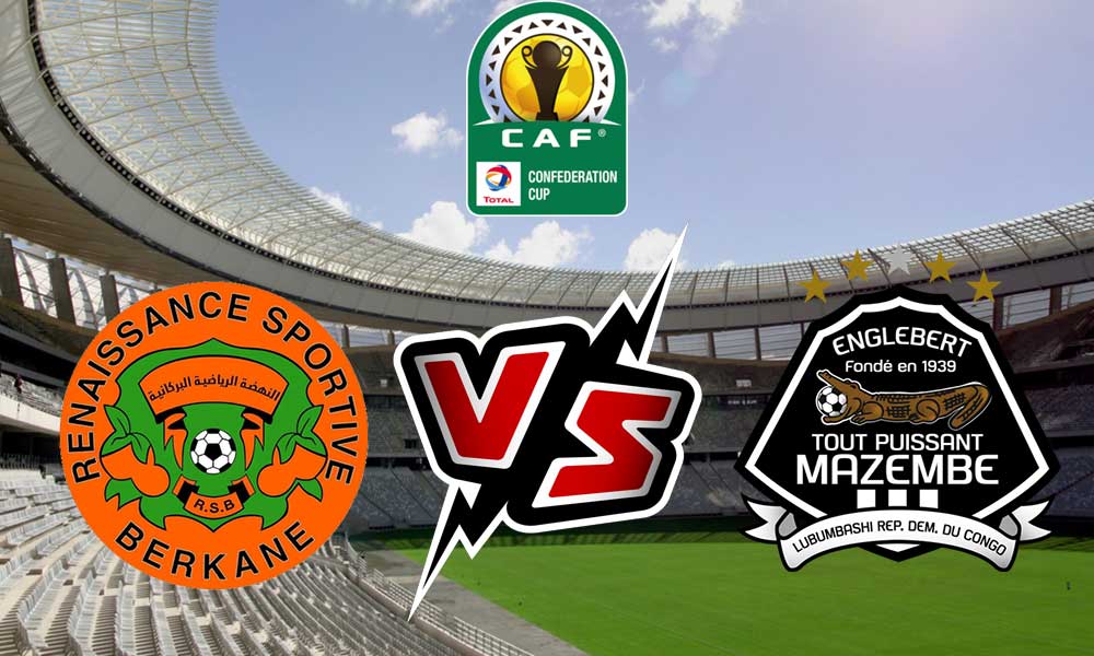 مشاهدة مباراة نهضة بركان و مازيمبي بث مباشر 08-05-2022 TP Mazembe vs RSB Berkane