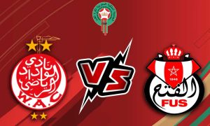 مشاهدة مباراة الوداد الرياضي و الفتح الرياضي بث مباشر 04-07-2022 Wydad Casablanca vs FUS Rabat