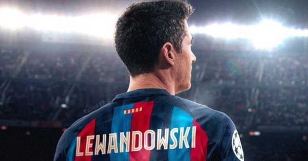 روبرت ليفاندوفسكي: أريد الفوز بالألقاب مع برشلونة