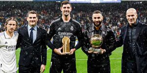 ريال مدريد تكرم نجوم الذهب بحضور زيدان و كاسياس