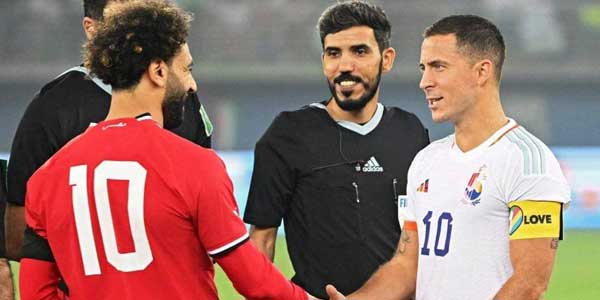 مصر تقهر بلجيكا قبل المونديال بثنائية