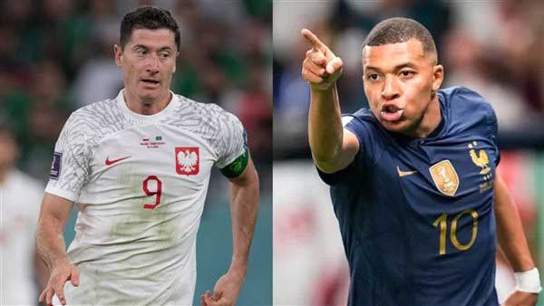 موعد مباراة فرنسا ضد بولندا في ثمن نهائي كأس العالم والقنوات الناقلة