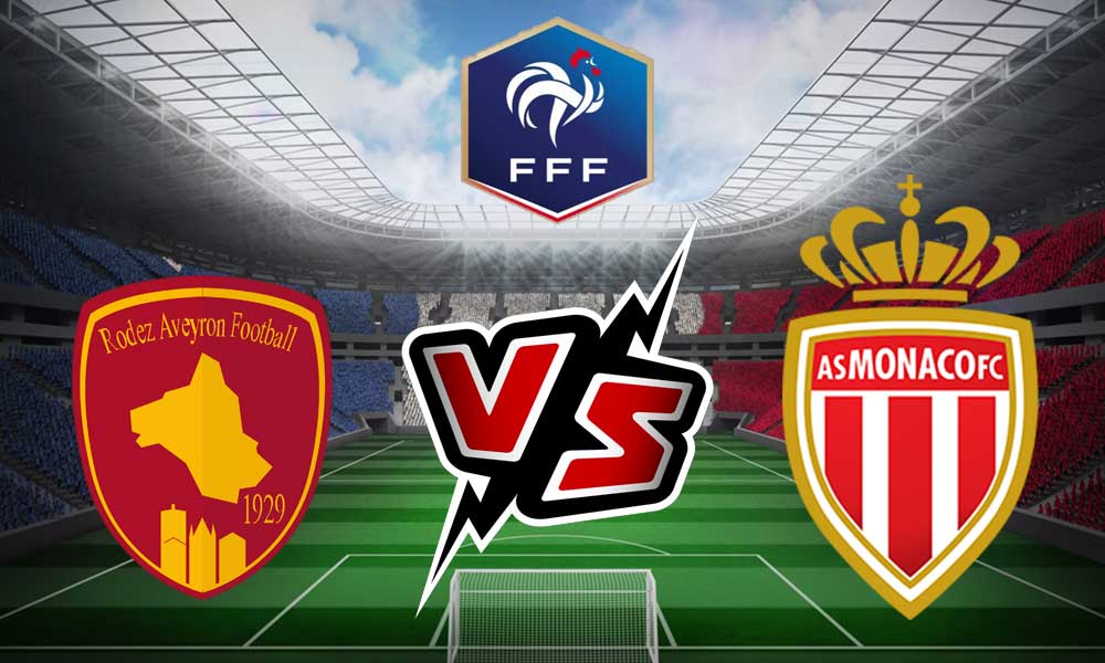 مشاهدة مباراة موناكو و روديز بث مباشر 07/01/2023 Monaco vs Rodez